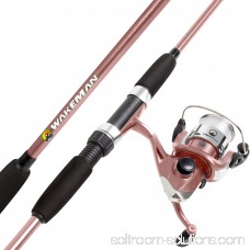 Pro Series Spinning Fishing Rod and Reel Combo - Fishing Pole by Wakeman 564755544